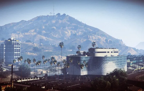 Landscape, city, the city, the game, Game, game, landscape, GTA