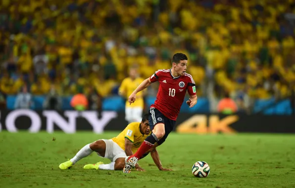 Download Cool Soccer Player James Rodriguez Wallpaper