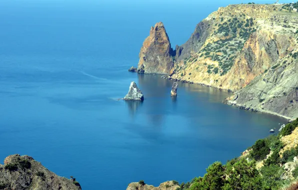 Crimea, the black sea, Cape, Fiolent