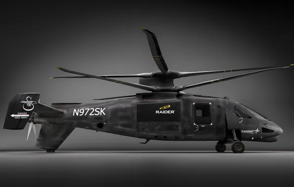 Attack helicopter, S-97 RAIDER, Sikorsky Aircraft