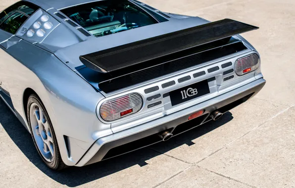 Picture Bugatti, EB 110, Bugatti EB110 SS, rear wing