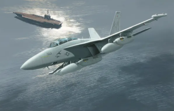 Sea, navy, carrier, f 18 super hornet