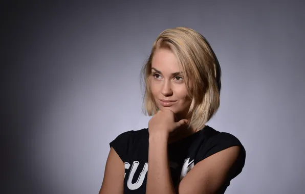 Look, pose, smile, model, actress, Agata Muceniece, Agata Muceniece