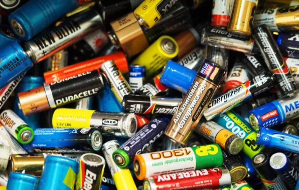 Picture brands, waste, batteries, Lithium