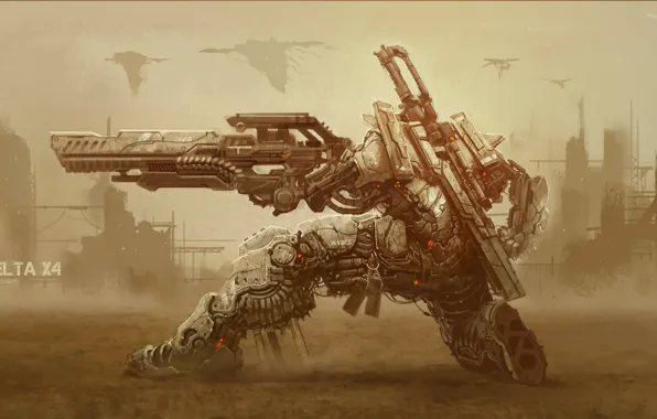 Desert, Soldiers, Weapons, Armor, Art, Fiction, Tank, Military