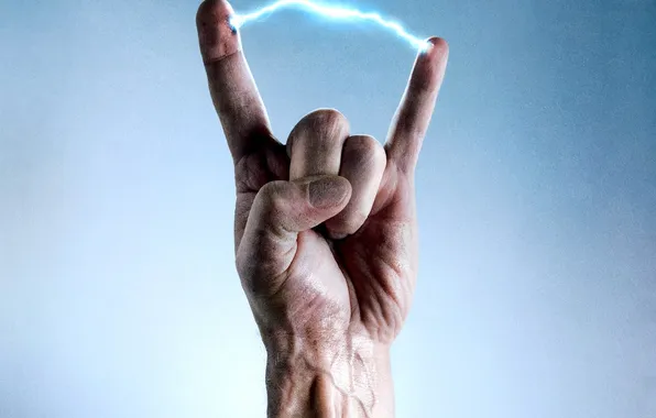 Picture hand, spark, category, fingers, adrenaline, Crank, high voltage, veins
