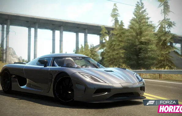 Picture the game, race, supercar, Forza Horizon, koenigsegg agera