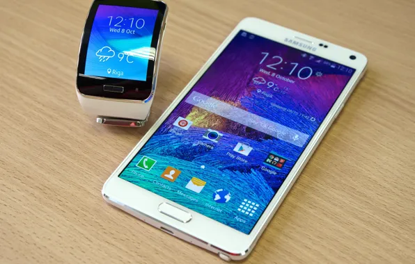 Picture Samsung, Samsung Gear S, SmartPad, the watch phone, smartphone watch, Galaxy Note 4