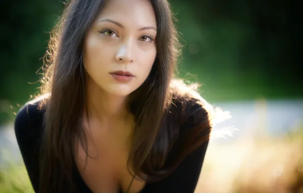 Picture summer, look, girl, face, hair, Martin Fuhrmann