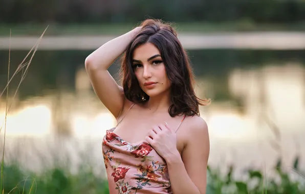 Look, nature, face, photo, model, hair, makeup, lips