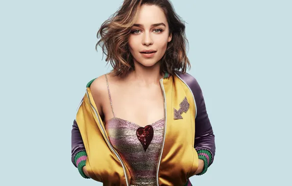 Actress, photoshoot, Emilia Clarke, Emilia Clarke, Glamour, Steven Pan