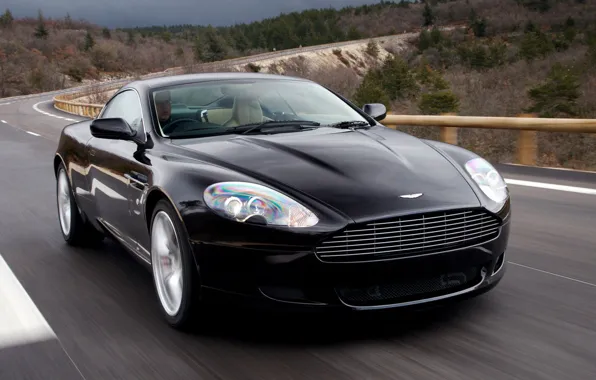Road, auto, Aston Martin