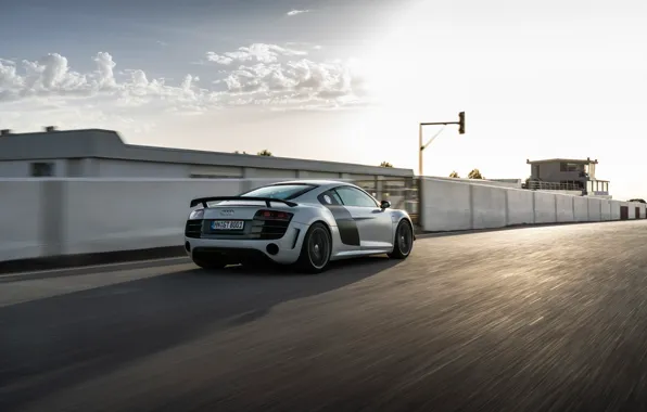 Picture Audi, white, R8, Audi R8 GT Coupe