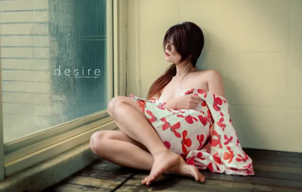 Picture girl, pose, background