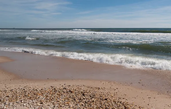Sand, sea, wave, beach, summer, shore, summer, beach