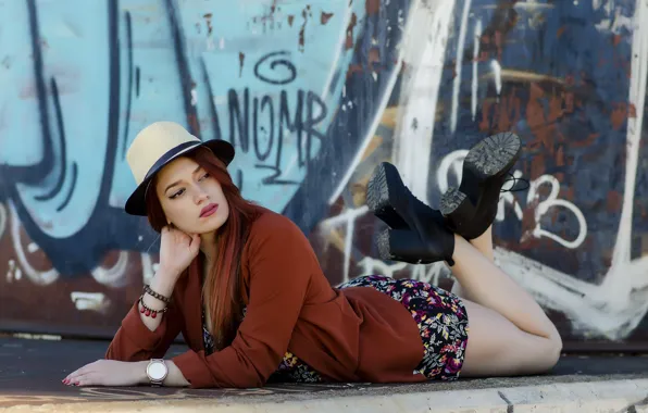 Picture girl, pose, irene