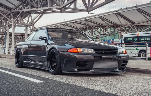 Picture GTR, Nissan, R32, COUPE, Skyline, BNR32, WIDE-BODY, Skyline GT-R