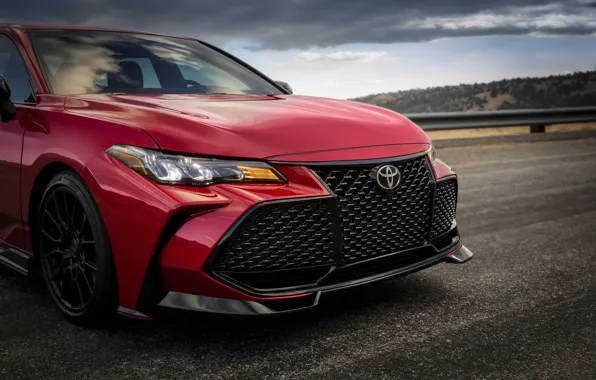 Picture red, before, Toyota, sedan, Avalon, TRD, 2020