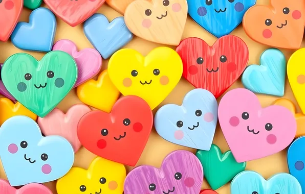 Love, holiday, heart, heart, hearts, heart, Valentine's Day, AI art