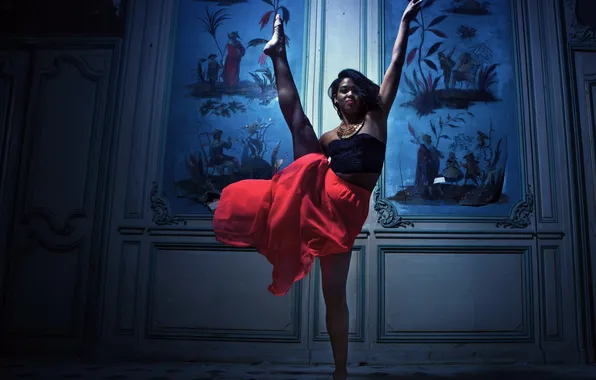 Girl, pose, the situation, Liva Scarlet