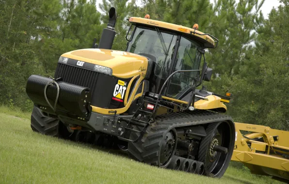Wallpaper, cat, tractor, caterpillar, agriculture, farming