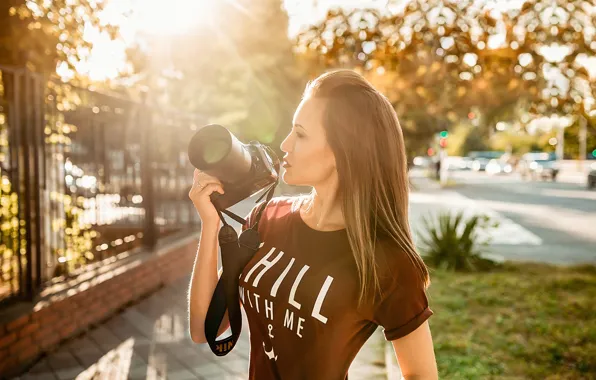 Model, A Diakov George, photo camara