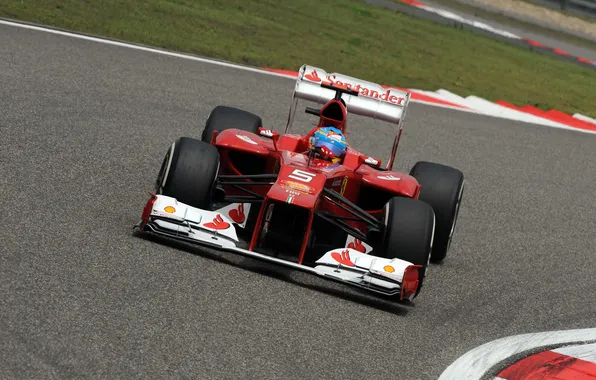 Picture Formula 1, Ferrari, Fernando Alonso, Fernando Alonso, f2012