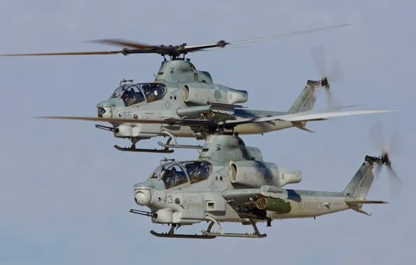 Helicopter, Viper, shock, Bell AH-1Z, "Viper"