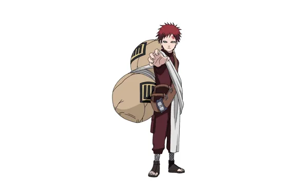 Background, pumpkin, Naruto, Naruto, Gaara