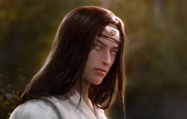 Art, guy, Naruto, Naruto, Neji Hyuga