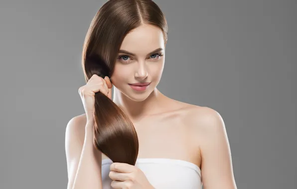 Picture look, girl, model, hair, hairstyle, Ryabusjkina Irina