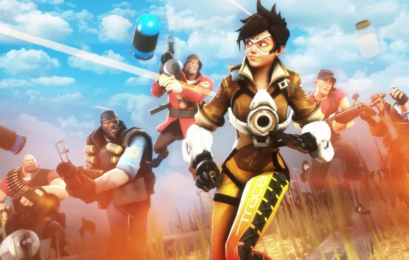 Tracer Overwatch HD Wallpaper, Download Tracer Overwatch HD…