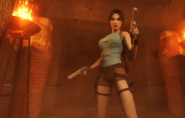 Tomb Raider, shorts, Lara Croft, Tomb