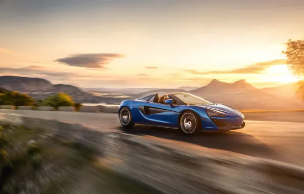 Car, McLaren, supercar, fast, montain, McLaren 570S, McLaren 570S Spider