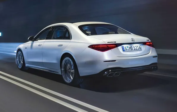 Picture movement, Mercedes, rear view, AMG, exterior, Mercedes-AMG S 63 E Performance