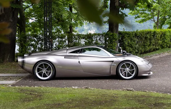 Picture Pagani, side view, To huayr, Pagani, Pagani Huayra Codalunga