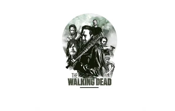 The series, the walking dead, The walking dead