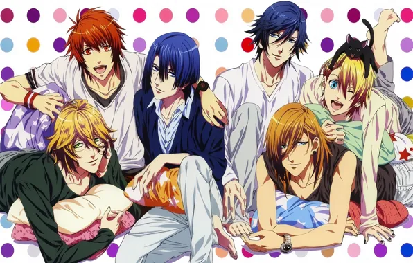 Picture ichinose tokiya, jinguji ren, Uta no prince-sama, ST☆RISH