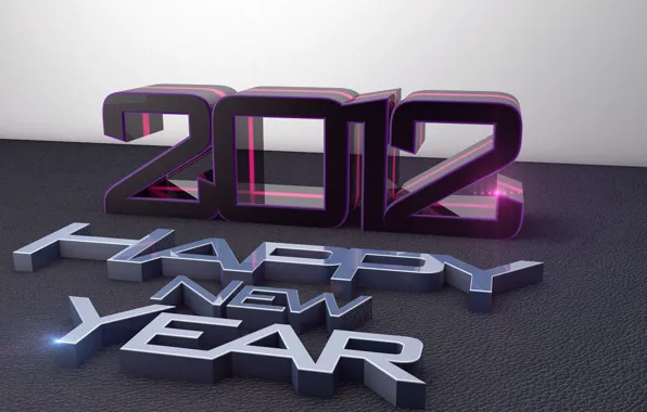 Holiday, new year, 2012