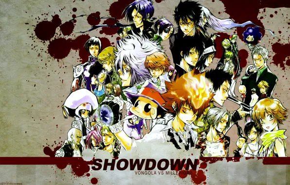 Anime, characters, mafia, Katekyo Hitman REBORN!