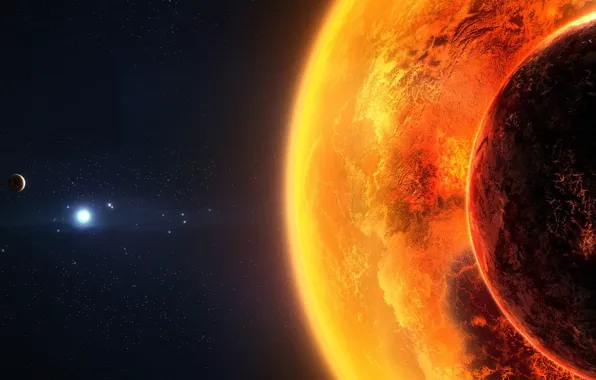 Stars, planet