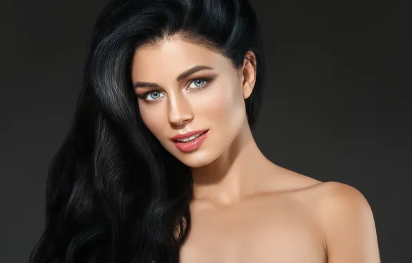 Picture look, smile, makeup, beautiful, girl