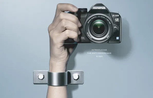 Picture photo, hand, the camera
