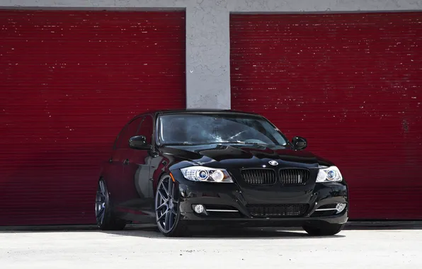 Black, BMW, BMW, before, black, E90, The 3 series