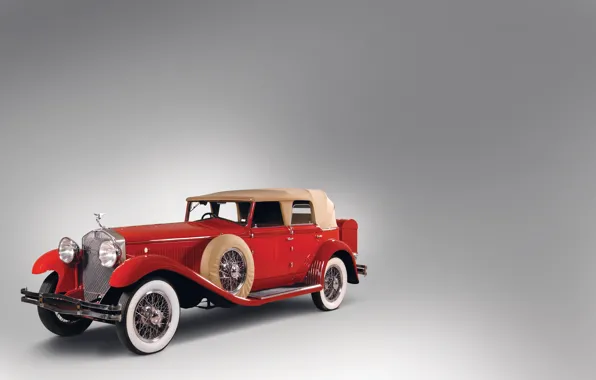 Auto, Red, Isotta-Fraschini, 1930, Mode 8A, Torpedo Tourer