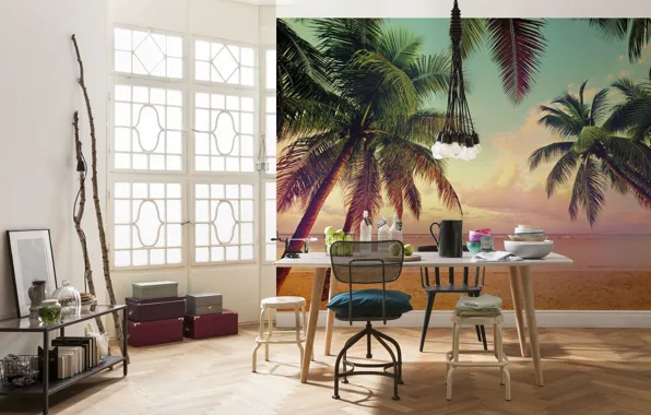 Picture room, interior, dining room