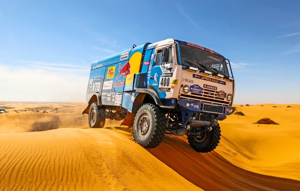 KAMAZ, SANDS, DESERT, RALLY, DUNES