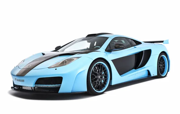 Bright, blue, supercar, Hamann, Tuning, McLaren, Mclaren, Mp4-12c
