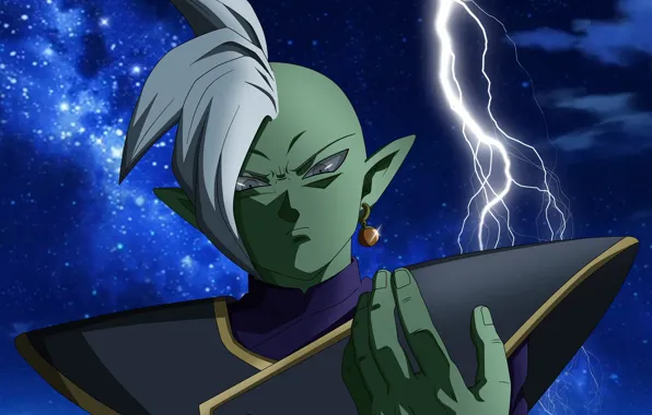 Night, lightning, Dragon Ball, Dragonball