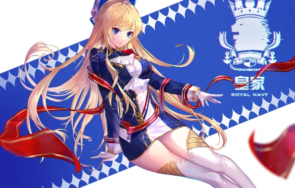 Picture girl, anime, form, Azur Lane